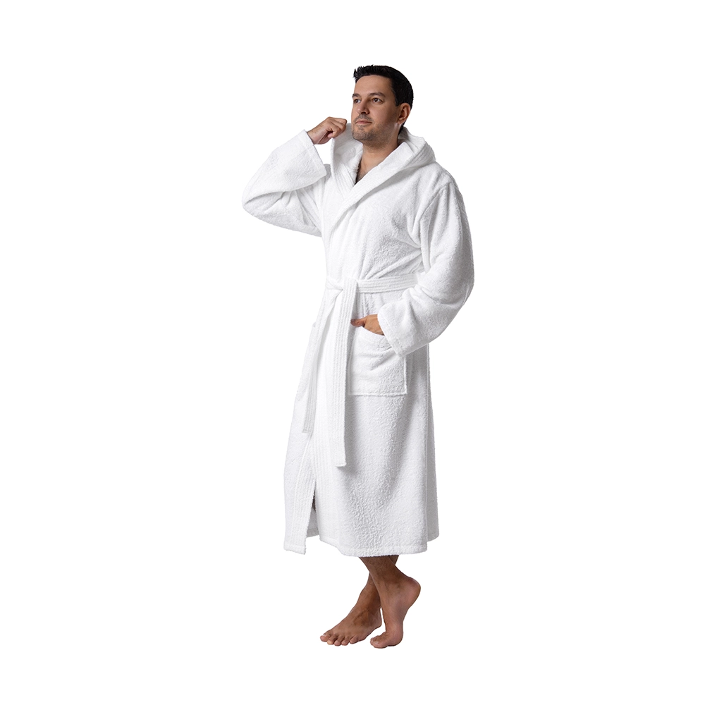 Soft Terry Hooded Robe Products - Bagno Milano